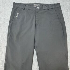 Nike Golf Pants Men's 34 x 32 Gray Tour Performance Dri Fit Athletic Classic Dad
